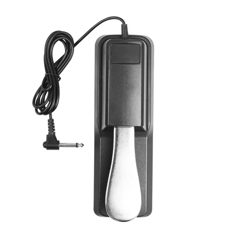Universal Sustain Pedal with Polarity Switch for MIDI Keyboards, Digital Pianos, Synthesizers, Electric Pianos, and Drum Machines - Essential Musical Instrument Accessory thumbnail 5