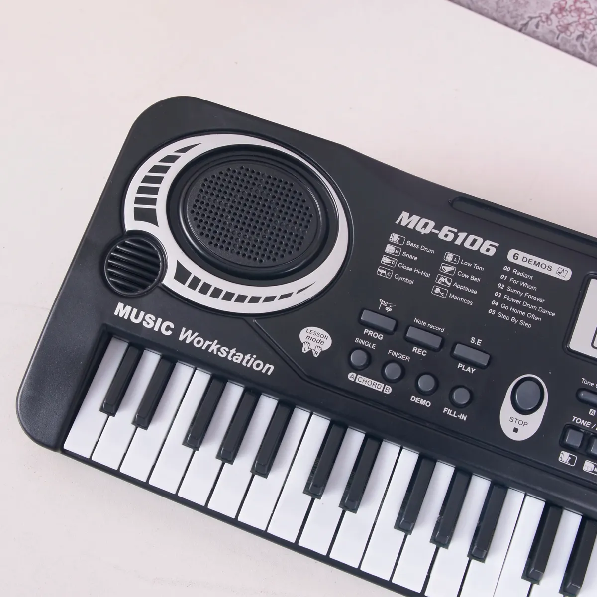 61 Key Electronic Keyboard for Kids & Beginners | Digital Music Piano with Microphone, 16 Timbres, 8 Percussion Sounds, 10 Rhythms, Demo Songs | Portable Electric Musical Instrument Toy showcase 7