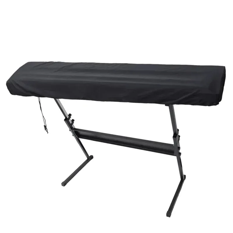 88/61 Key Digital Piano Keyboard Cover - Durable 210D Oxford Cloth Dustproof Protector with Drawstring Lock for Electric Pianos, Full Size Music Keyboard Dust Cover showcase 3