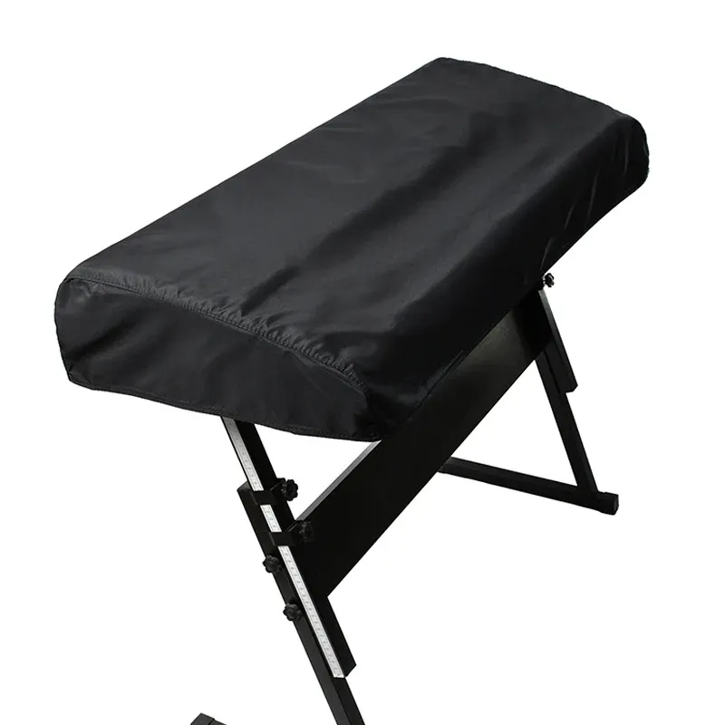 Washable Dust Cover for 61/76/88 Key Digital Electric Piano Keyboards with Music Sheet Stand Slot - Durable Polyester Protective Case showcase 1