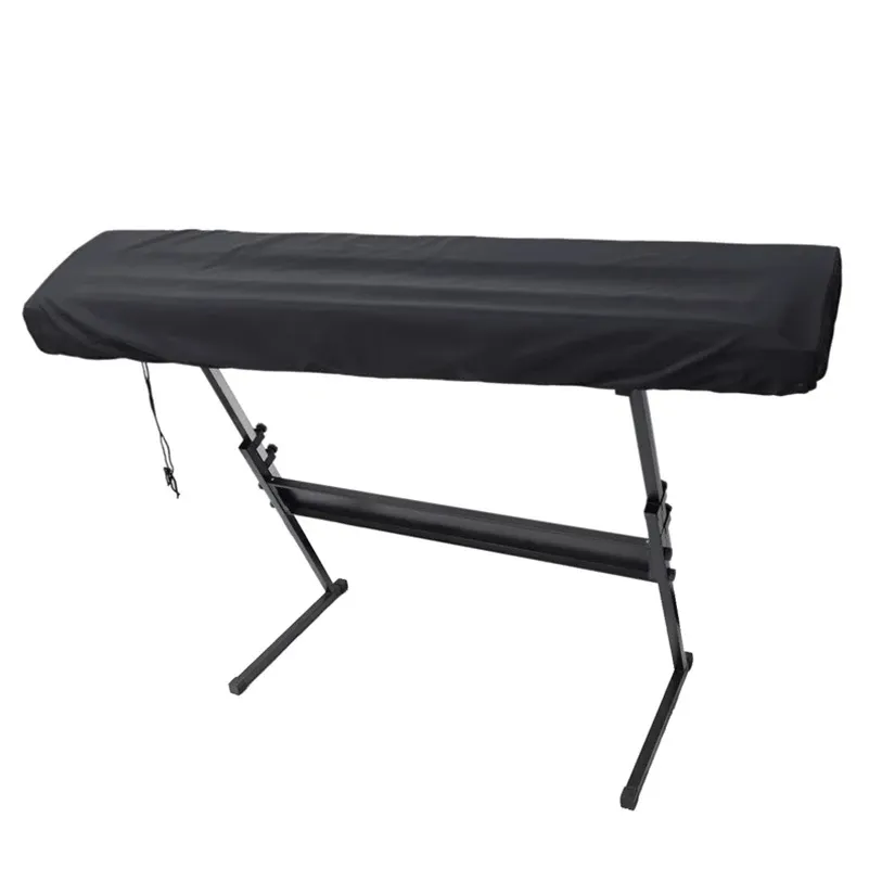 Waterproof 210D Oxford Cloth Keyboard Cover for 61 & 88 Key Digital Pianos, Full Size Drawstring Lock Protector for Electronic Keyboards, Dustproof Music Instrument Accessory showcase 3