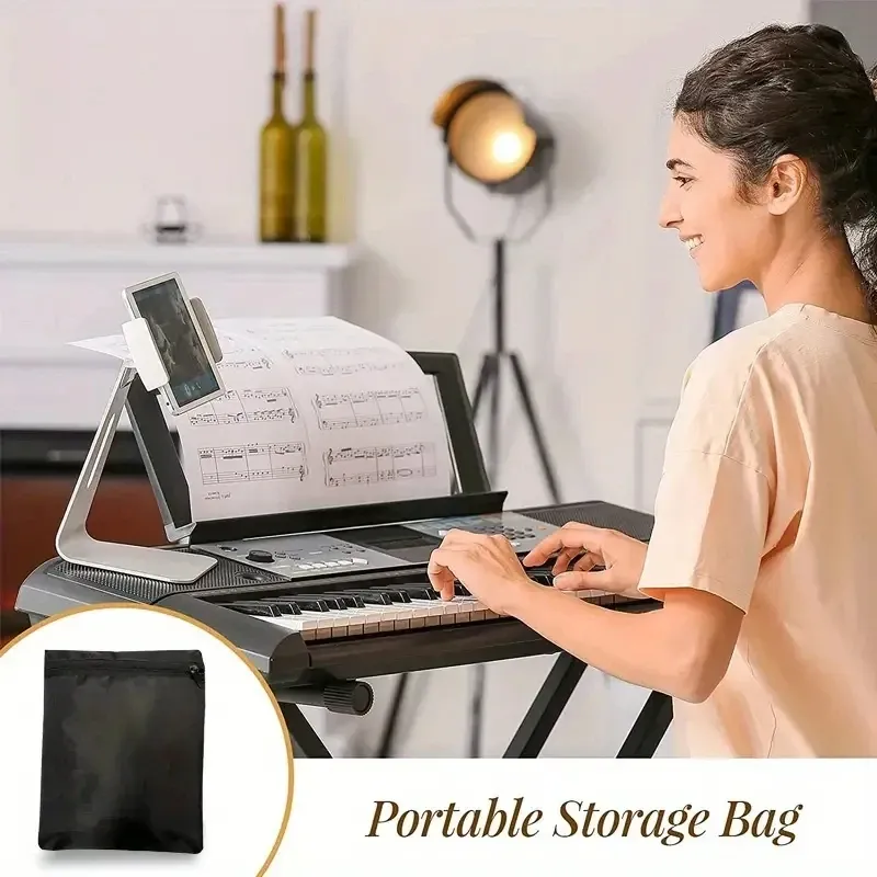 Adjustable 61/88 Key Piano Keyboard Dust Cover - Waterproof Breathable Composite Cloth for Digital Electric Pianos, Protects Against Dust showcase 2