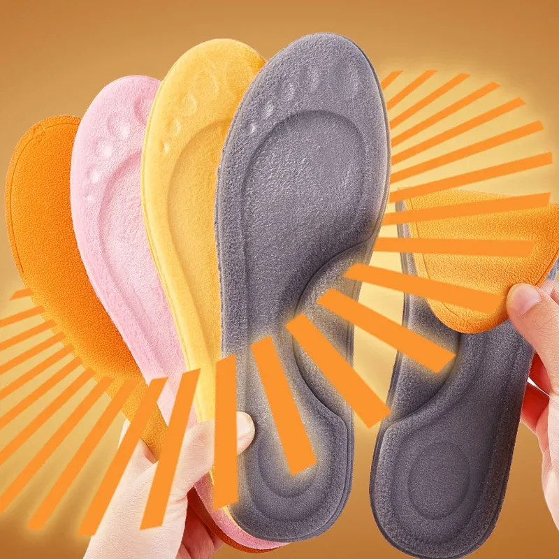 Orthopedic Sport Insoles for Men & Women - PU Soft Arch Support, Breathable Shock Absorption Running Shoe Inserts, Foot Pain Relief Pad thumbnail 2
