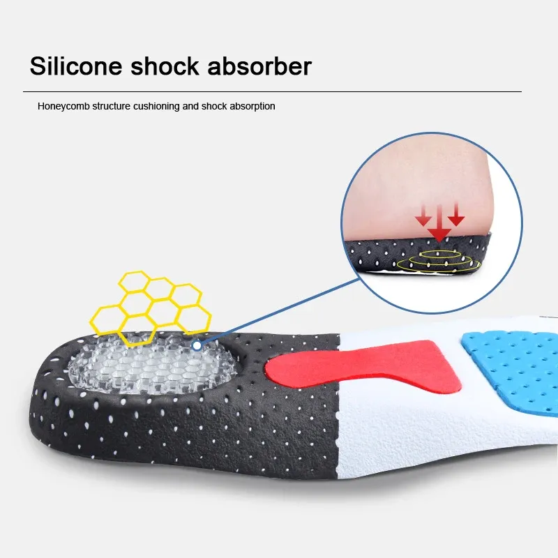 Orthopedic Memory Foam Insoles for Men & Women - Shock Absorbing Gel Arch Support Shoe Inserts for Running, Sports, and Everyday Comfort - Cut-to-Fit Design showcase 9