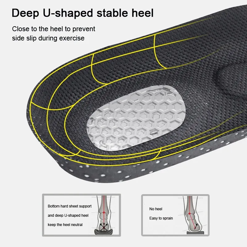 Orthopedic Memory Foam Insoles for Men & Women - Shock Absorbing Gel Arch Support Shoe Inserts for Running, Sports, and Everyday Comfort - Cut-to-Fit Design showcase 10