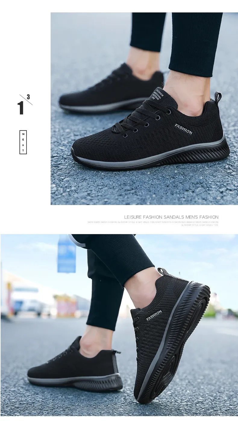 Men's Lightweight Running Shoes - Breathable & Comfortable Sneakers for Walking, Sports, and Casual Wear showcase 6