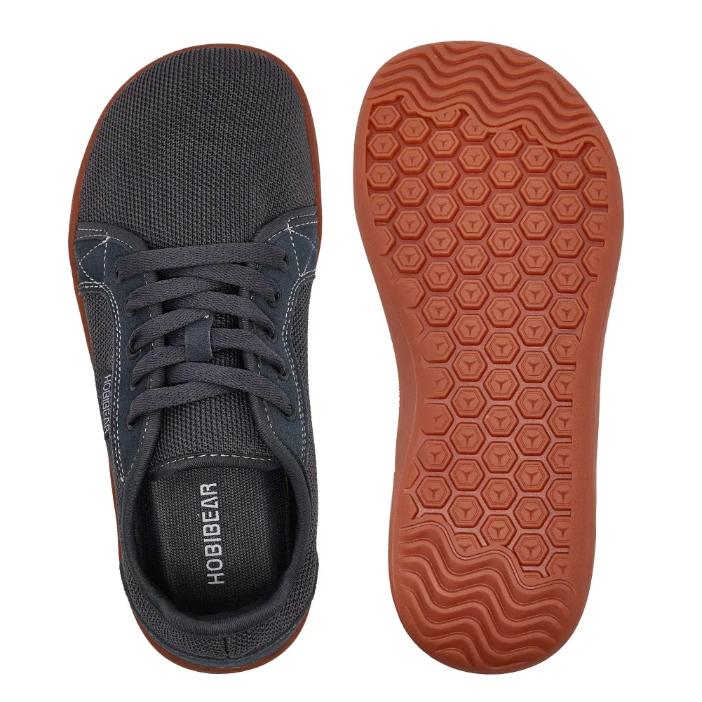 HOBIBEAR Men's Wide Barefoot Trail Running Shoes - Unisex Minimalist Non-Slip Walking Sneakers, Breathable Mesh, Zero Drop Design for Natural Stride showcase 13