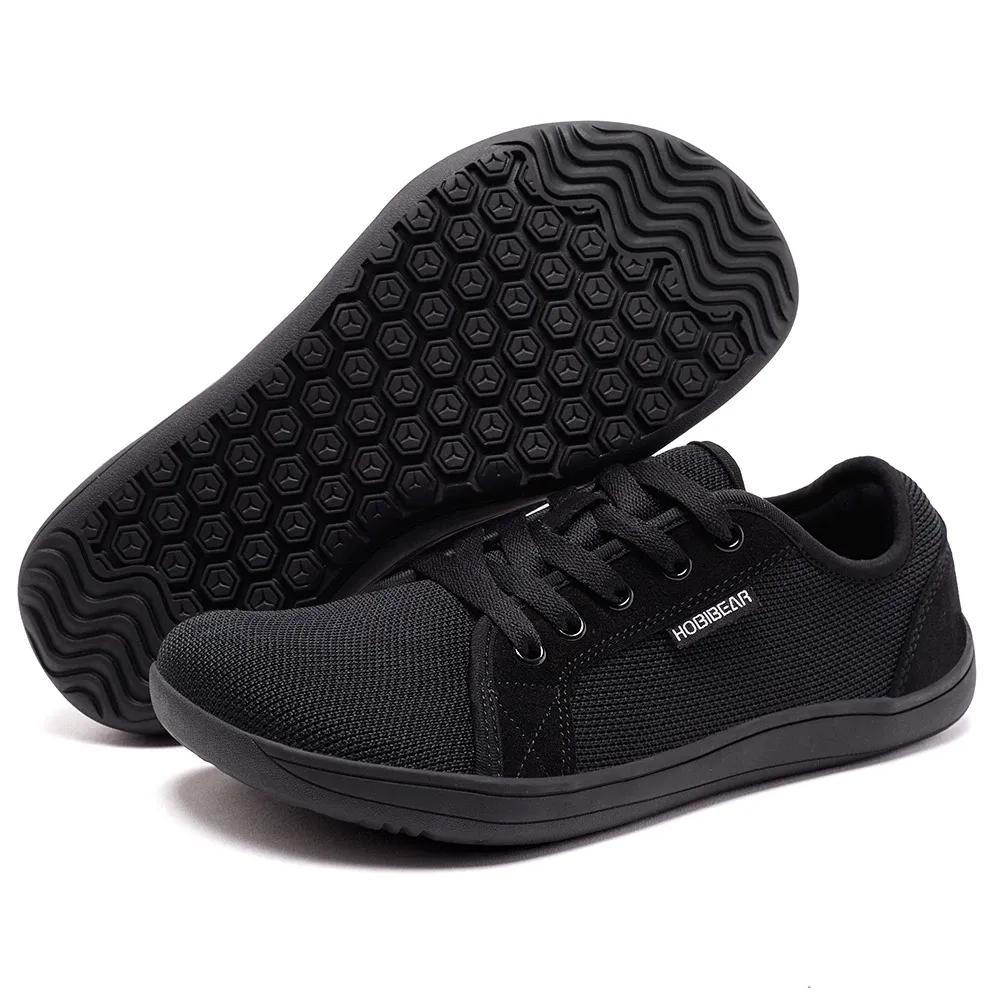 HOBIBEAR Men's Wide Barefoot Trail Running Shoes - Unisex Minimalist Non-Slip Walking Sneakers, Breathable Mesh, Zero Drop Design for Natural Stride showcase 18