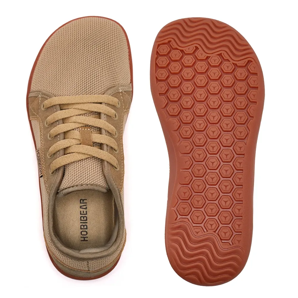 HOBIBEAR Men's Wide Barefoot Trail Running Shoes - Unisex Minimalist Non-Slip Walking Sneakers, Breathable Mesh, Zero Drop Design for Natural Stride thumbnail 2