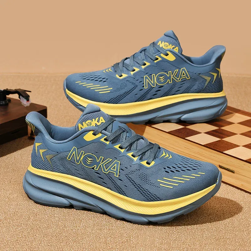Men's Breathable Mesh Running Shoes - Lightweight Cushioning Non-Slip Jogging Sneakers for Outdoor Sports & Casual Wear thumbnail 5