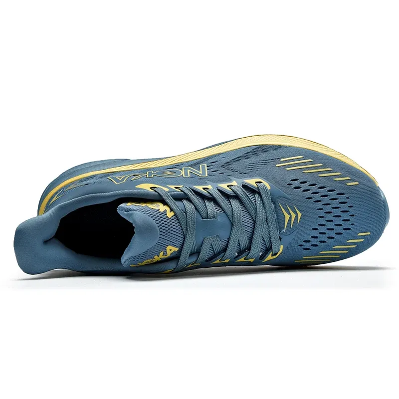 Men's Breathable Mesh Running Shoes - Lightweight Cushioning Non-Slip Jogging Sneakers for Outdoor Sports & Casual Wear thumbnail 4