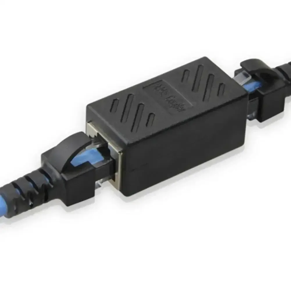 RJ45 Ethernet Cable Coupler Extender Adapter - Female to Female LAN Connector for Cat7, Cat6, Cat5e Networks - Stable Gigabit Transmission, Durable ABS Shell showcase 4