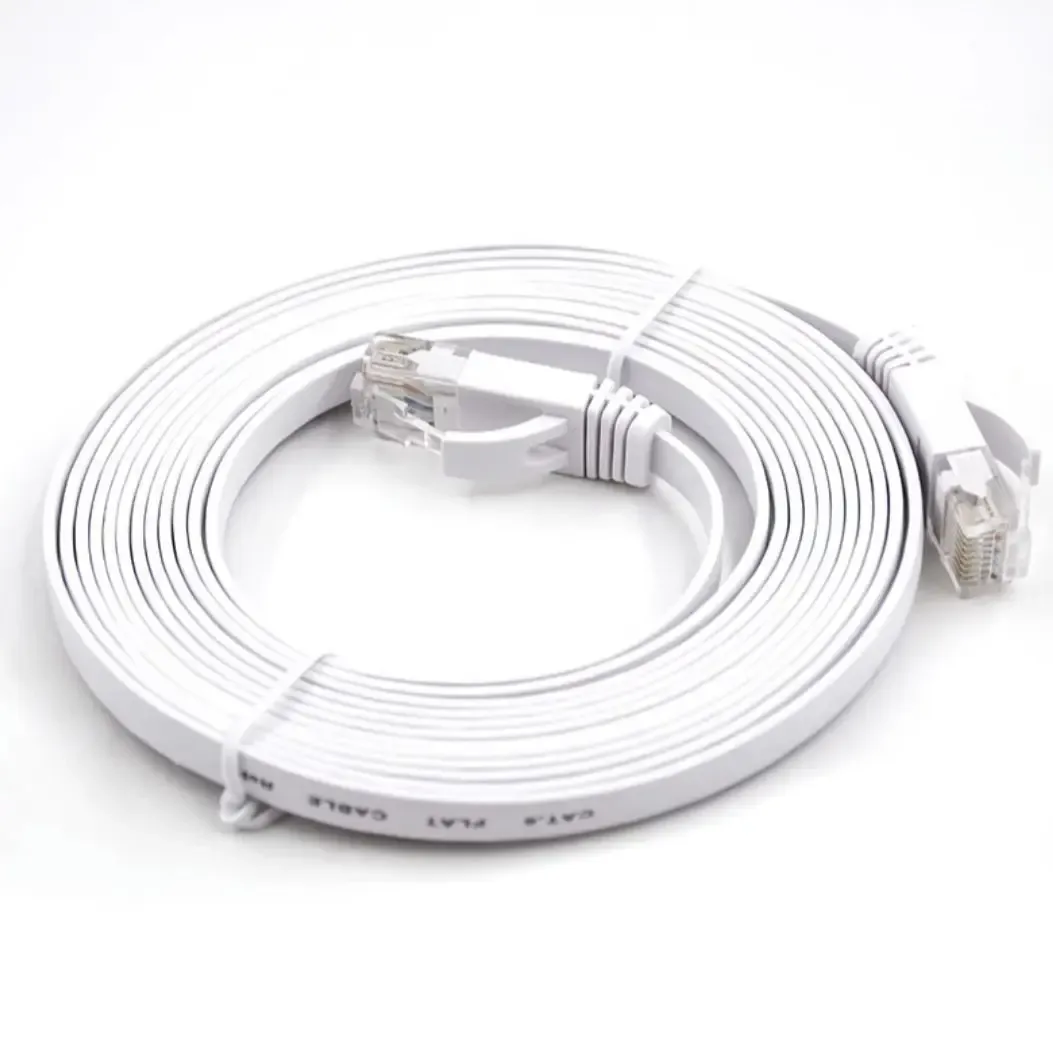 Cat 6 Flat Ethernet Cable 1000M - Slim High-Speed LAN Internet Patch Cord for Router, PC, PS5, Xbox - Durable Network Cable showcase 3