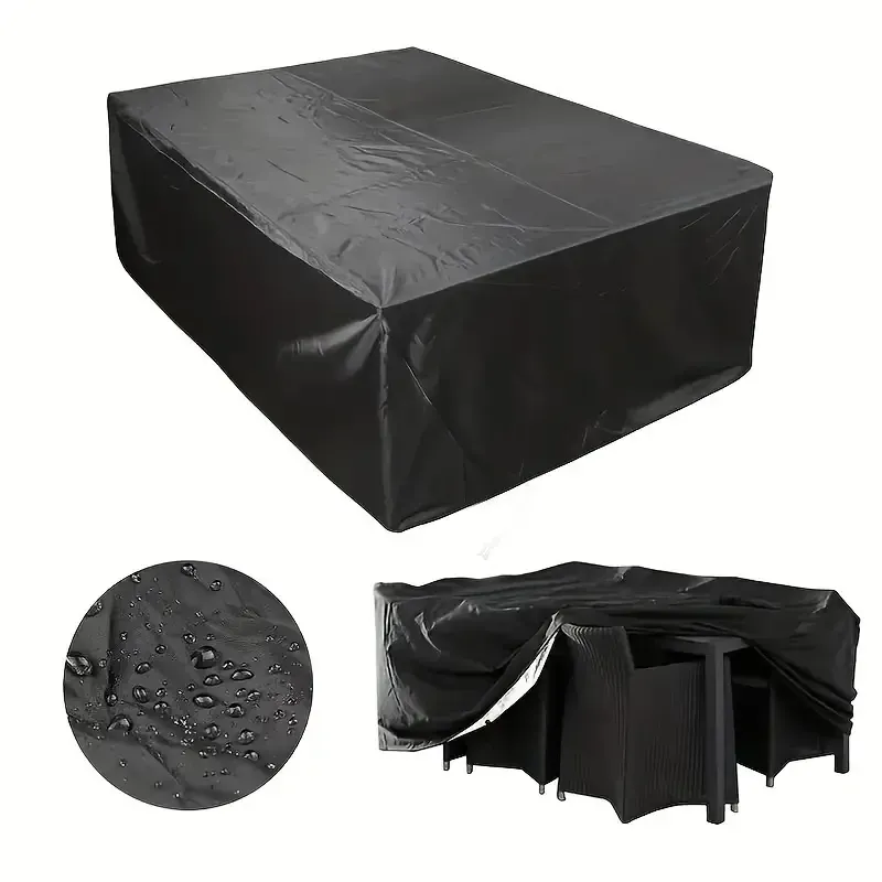 Waterproof Patio Furniture Cover - Heavy Duty Outdoor Protection for Rain, Snow, Dust, Wind - Fits Sets, Sofas, Tables, Chairs - Durable All-Weather Garden Furniture Protector