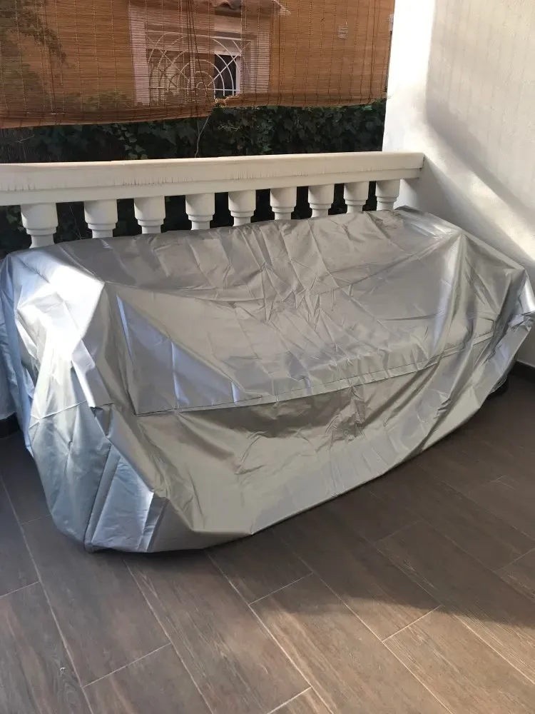 Waterproof Patio Furniture Cover - Heavy Duty Outdoor Sectional Sofa, Table, and Chair Set Protector - UV Resistant, All-Weather Protection for Garden Furniture showcase 17