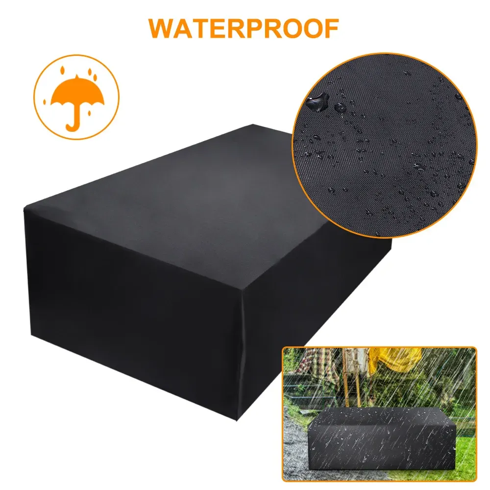 Waterproof Patio Furniture Cover - Heavy Duty Outdoor Sectional Sofa, Table, and Chair Set Protector - UV Resistant, All-Weather Protection for Garden Furniture showcase 22