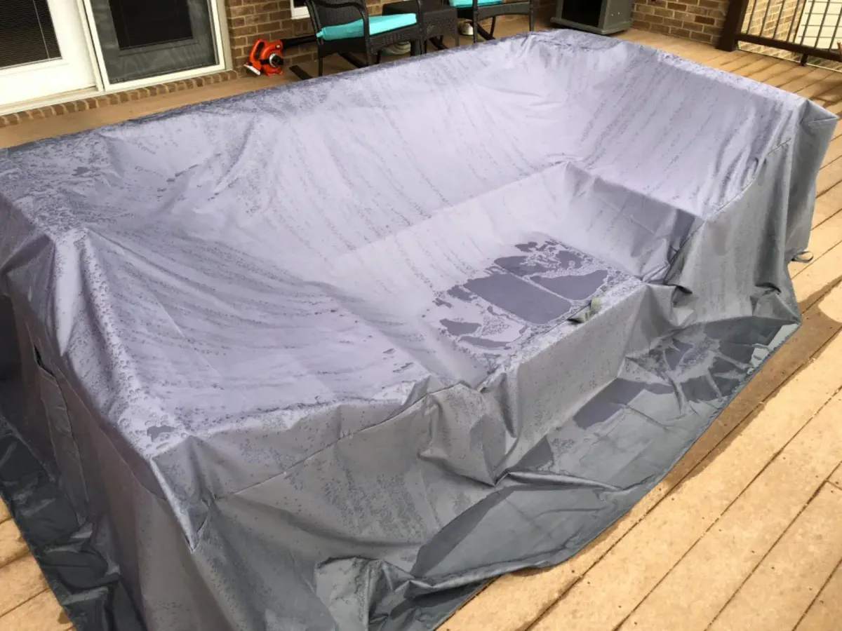 Waterproof Patio Furniture Cover - Heavy Duty Outdoor Sectional Sofa, Table, and Chair Set Protector - UV Resistant, All-Weather Protection for Garden Furniture showcase 13