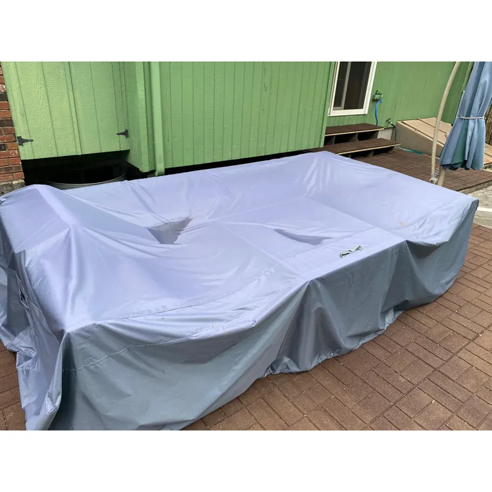 Waterproof Patio Furniture Cover - Heavy Duty Outdoor Sectional Sofa, Table, and Chair Set Protector - UV Resistant, All-Weather Protection for Garden Furniture showcase 14