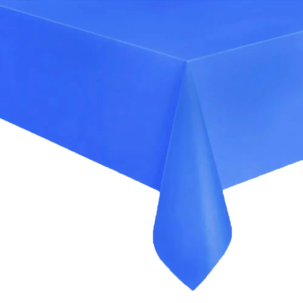 Disposable Plastic Tablecloths 137x274cm/137x183cm - Waterproof, Oil-Proof PEVA Dining Table Covers for Parties, Picnics, BBQs, Outdoor Events - White, Black, Blue, Pink, Yellow, Green showcase 7