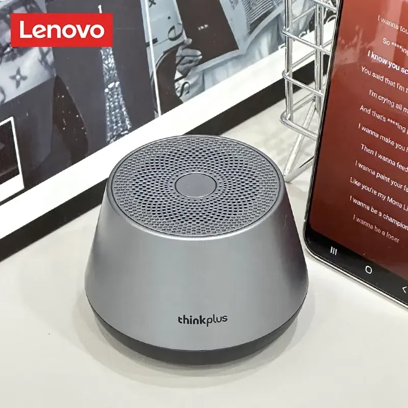 Lenovo K3 Pro Portable Bluetooth Speaker: Lightweight Wireless Subwoofer with Long Battery Life, Mic for Home & Camping thumbnail 2