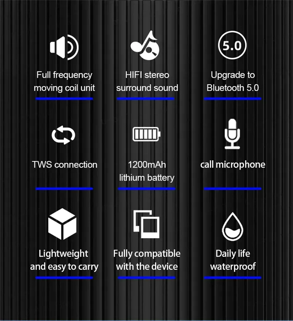 Lenovo K3 Pro Portable Bluetooth Speaker: Lightweight Wireless Subwoofer with Long Battery Life, Mic for Home & Camping showcase 3