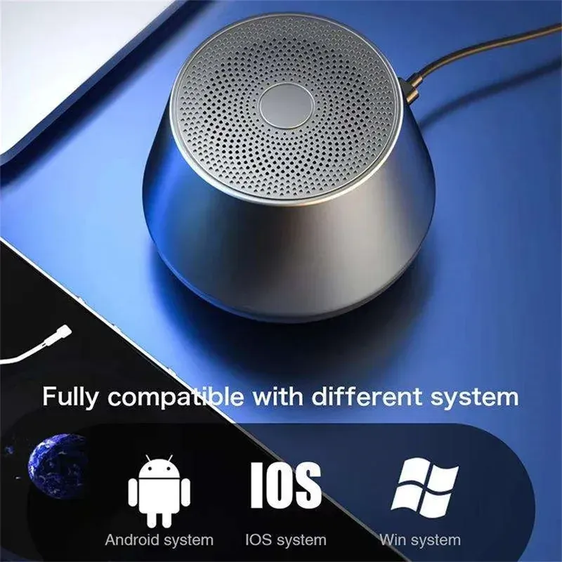 Original Mini Bluetooth 5.0 Speaker with Deep Bass Sound, Portable Loudspeaker for Outdoor Camping and Music Enjoyment thumbnail 5