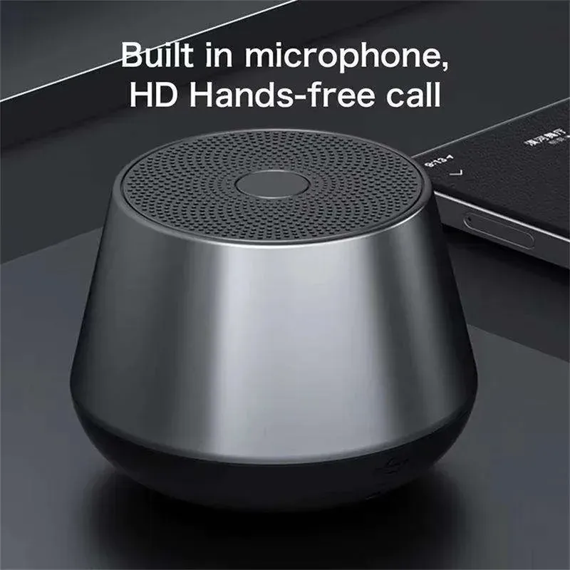 Original Mini Bluetooth 5.0 Speaker with Deep Bass Sound, Portable Loudspeaker for Outdoor Camping and Music Enjoyment thumbnail 2