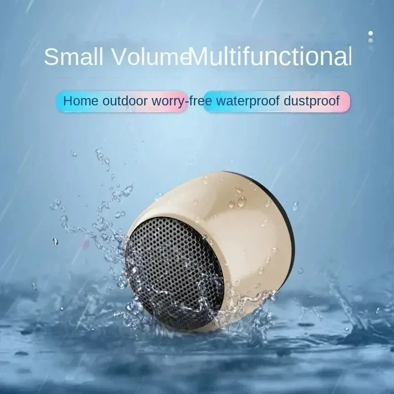M1 Portable Bluetooth Speaker with 3D Surround Sound, Metal Cabinet, USB Powered, Microphone Functionality, Bluetooth 5.0 - Ideal for Outdoor Music and Calls showcase 4