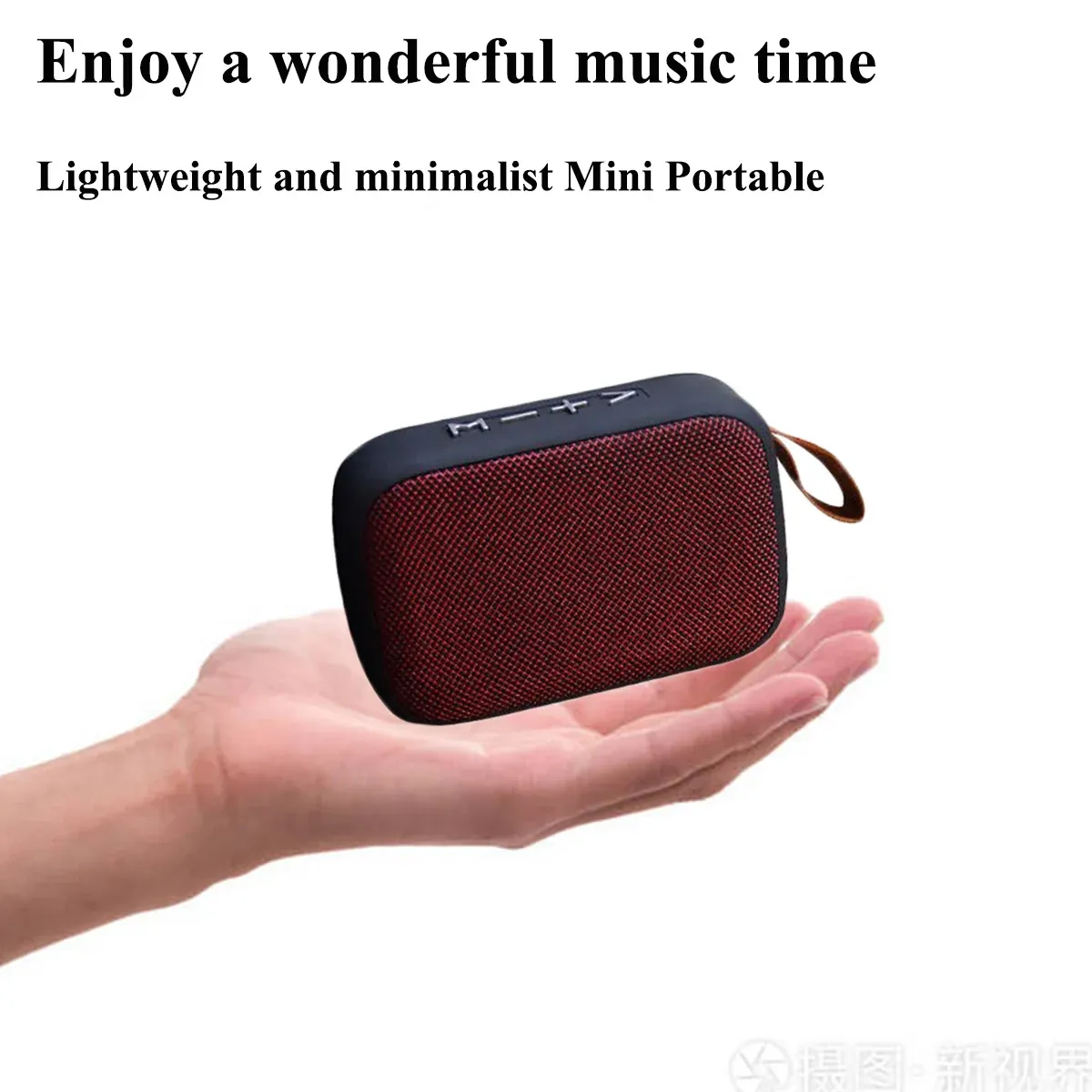 Portable Outdoor Bluetooth 5.0 Speaker, Mini Oxford Loudspeaker, Wireless Column with 3D Stereo Music Player, Hifi Sound Box for Travel and Parties showcase 2