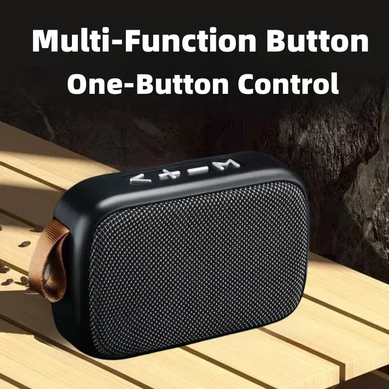 Portable Outdoor Bluetooth 5.0 Speaker, Mini Oxford Loudspeaker, Wireless Column with 3D Stereo Music Player, Hifi Sound Box for Travel and Parties thumbnail 2