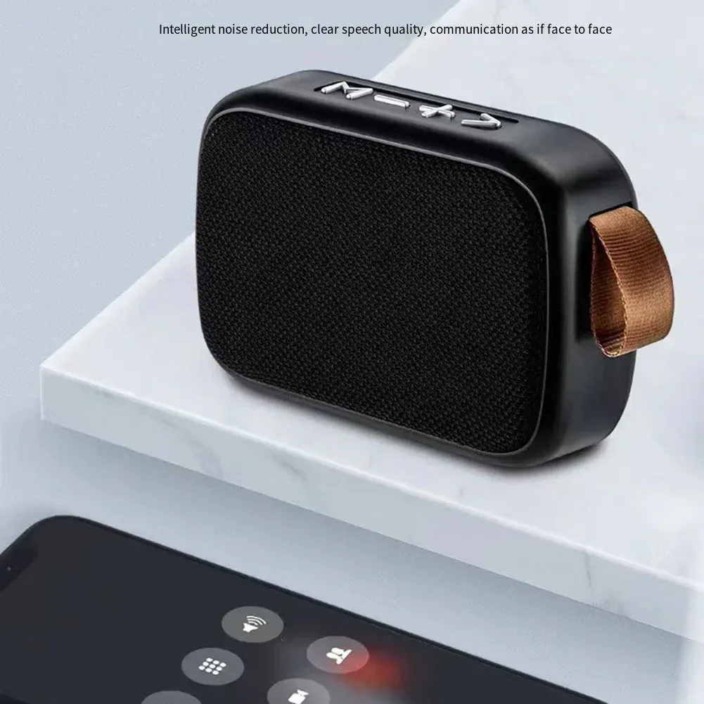 Portable Outdoor Bluetooth 5.0 Speaker, Mini Oxford Loudspeaker, Wireless Column with 3D Stereo Music Player, Hifi Sound Box for Travel and Parties thumbnail 4