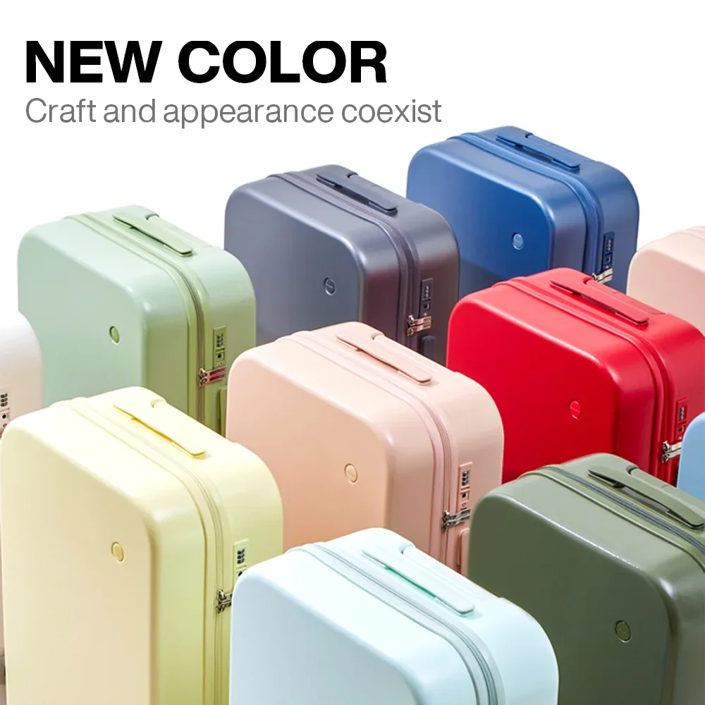 Mixi Puristic Design Hardside Luggage Set - 16-28 Inch Rolling Wheel Suitcase for Men & Women, Durable PC Material, YKK Zippers, Spinner Wheels, Travel Trolley Case thumbnail 4