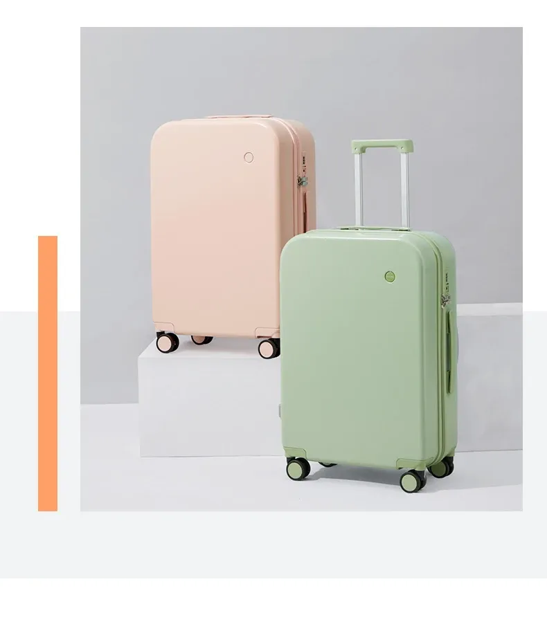 Mixi Puristic Design Hardside Luggage Set - 16-28 Inch Rolling Wheel Suitcase for Men & Women, Durable PC Material, YKK Zippers, Spinner Wheels, Travel Trolley Case showcase 10