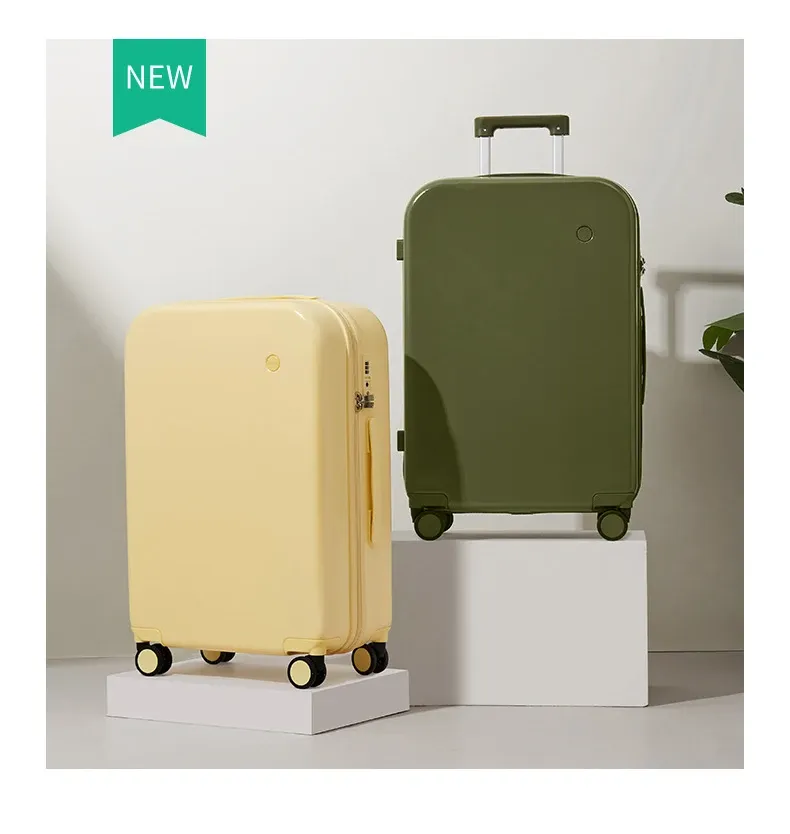 Mixi Puristic Design Hardside Luggage Set - 16-28 Inch Rolling Wheel Suitcase for Men & Women, Durable PC Material, YKK Zippers, Spinner Wheels, Travel Trolley Case showcase 4