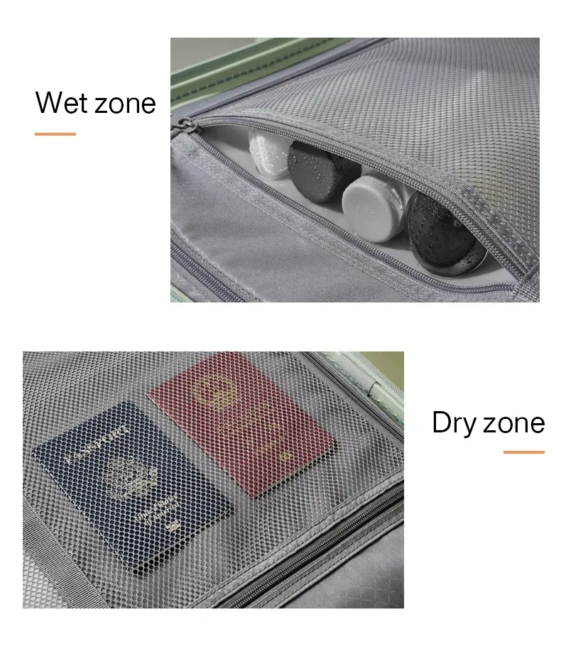 Mixi Puristic Design Hardside Luggage Set - 16-28 Inch Rolling Wheel Suitcase for Men & Women, Durable PC Material, YKK Zippers, Spinner Wheels, Travel Trolley Case showcase 19