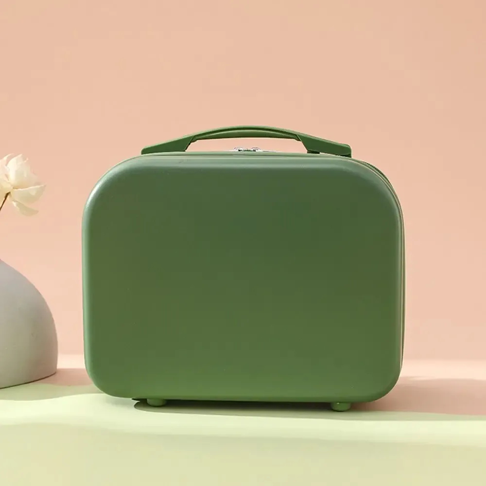 14-Inch Mini Carry-On Suitcase for Women - Compact Travel Luggage & Makeup Bag, Durable ABS+PC Hard Shell for Short Trips showcase 4