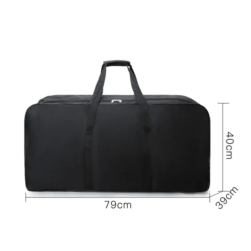 Foldable Large Capacity Carry-On Luggage Trolley Suitcase with Wheels, Expandable Travel Bag for Men and Women showcase 2