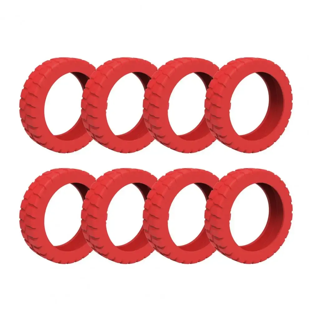 8Pcs Silicone Luggage Wheel Covers for Spinner Suitcases - Noise Reduction, Scratch-Free, Anti-Slip Protectors for 4.3-6cm Wheels - Travel Luggage Accessories showcase 17