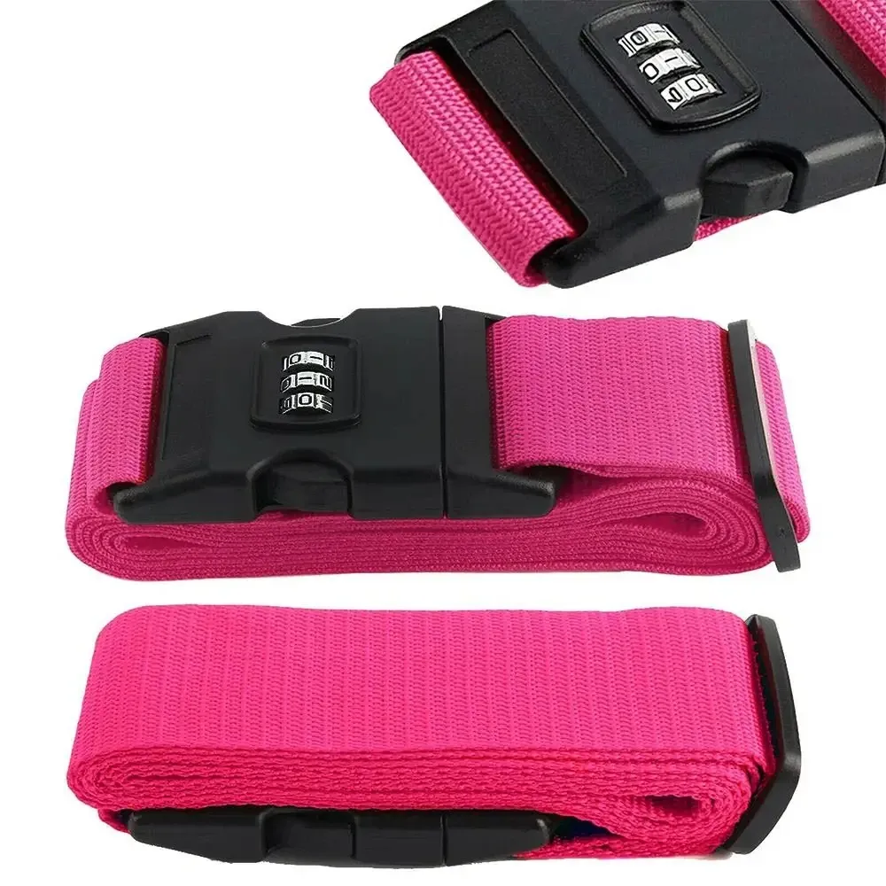 Adjustable Luggage Belts for Travel - Strong Elastic Security Straps for Suitcases and Baggage, Heavy Duty Tie Belt for Carry-On Bags showcase 7
