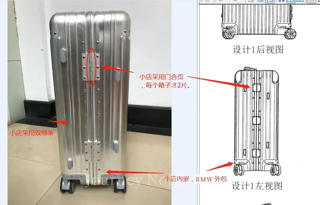 Lightweight Aluminum-Magnesium Alloy Carry-on Suitcase - 20/24/26/29 Inch Business Travel Trolley Luggage with Spinner Wheels showcase 14