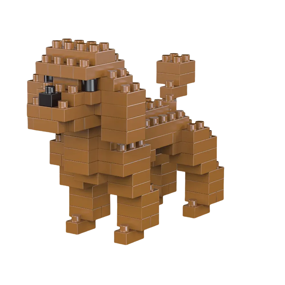 Mini Dachshund Dog Building Blocks Toy for Adults & Kids - Lifelike Detailed Construction Set, Educational STEM Toy for Dog Lovers, Fun Indoor Activity thumbnail 6
