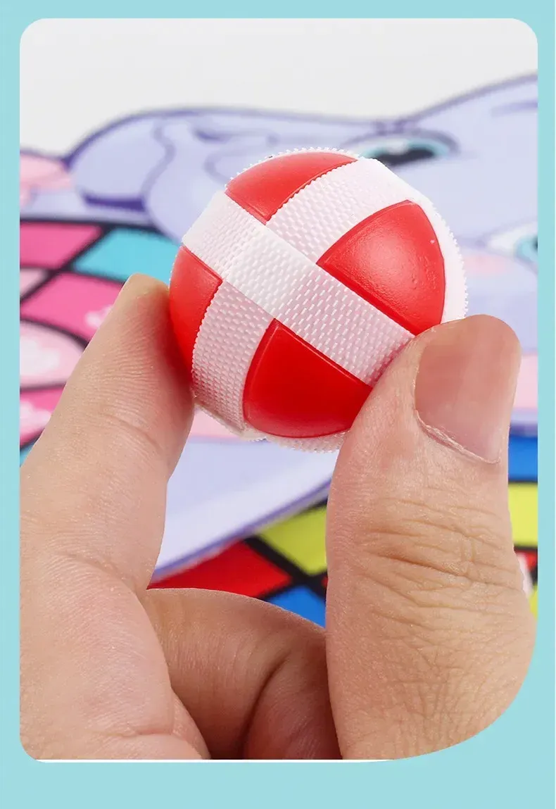 Kids Sticky Ball Dart Board Game Toy - Educational Montessori Indoor Sports for Children, Toddlers, and Gifts showcase 9