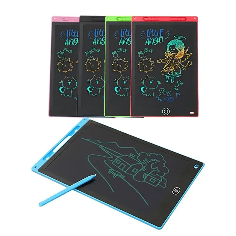 LCD Drawing Tablet for Kids & Adults, 6.5-12 Inch Erasable Doodle Board with Stylus, Rechargeable Educational Toy Gift for Boys Girls, Vibrant Color Screen thumbnail 2