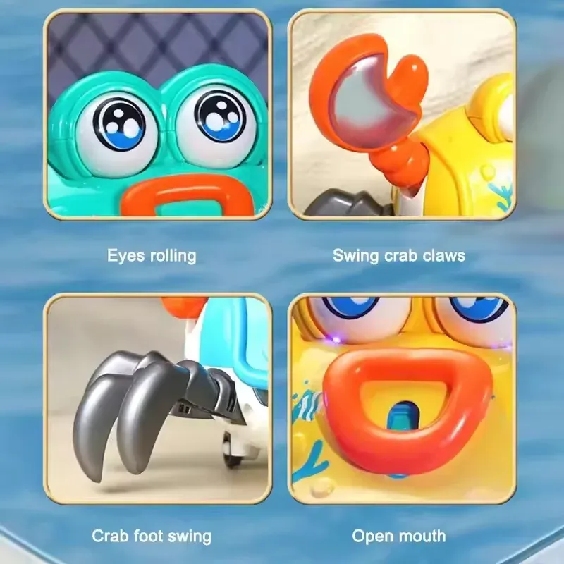 Interactive Dancing Crab Toy for Babies & Kids - Crawling, Escape, Electronic, Birthday Gift, Educational Learning Toy showcase 9