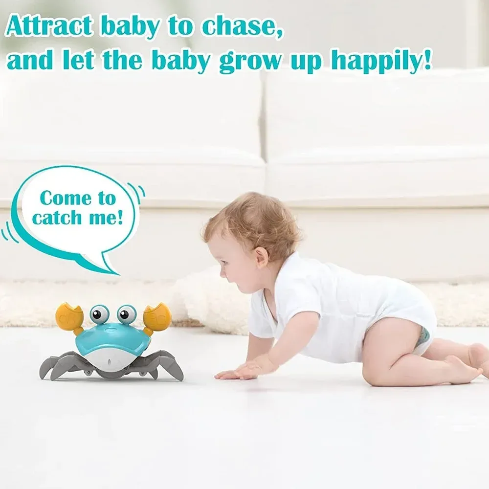 Interactive Dancing Crab Toy for Babies & Kids - Crawling, Escape, Electronic, Birthday Gift, Educational Learning Toy showcase 2