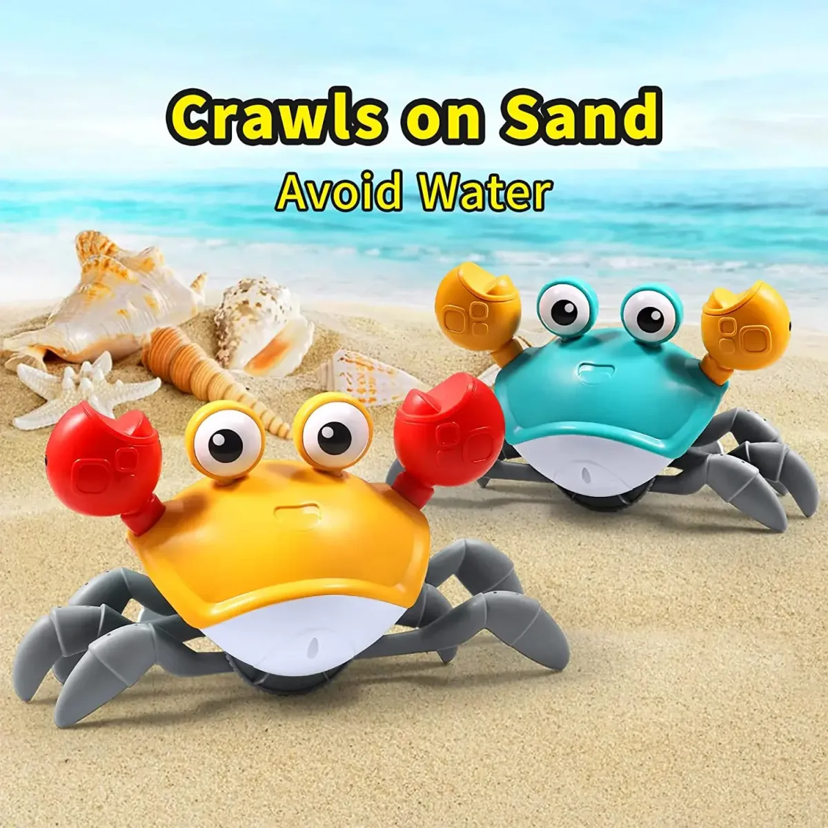 Interactive Dancing Crab Toy for Babies & Kids - Crawling, Escape, Electronic, Birthday Gift, Educational Learning Toy showcase 7