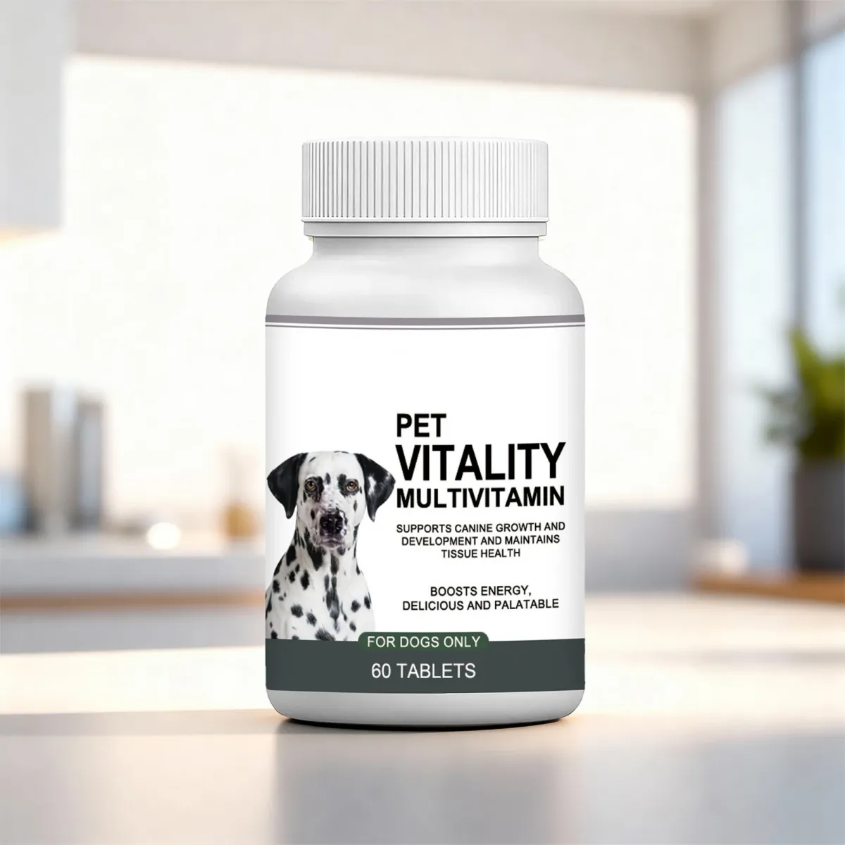 Dog Multivitamin Chewable Tablets - Gentle Formula for All Sizes, Supports Skin, Coat, Immune Health & Digestion - Tasty Daily Nutritional Supplement showcase 9