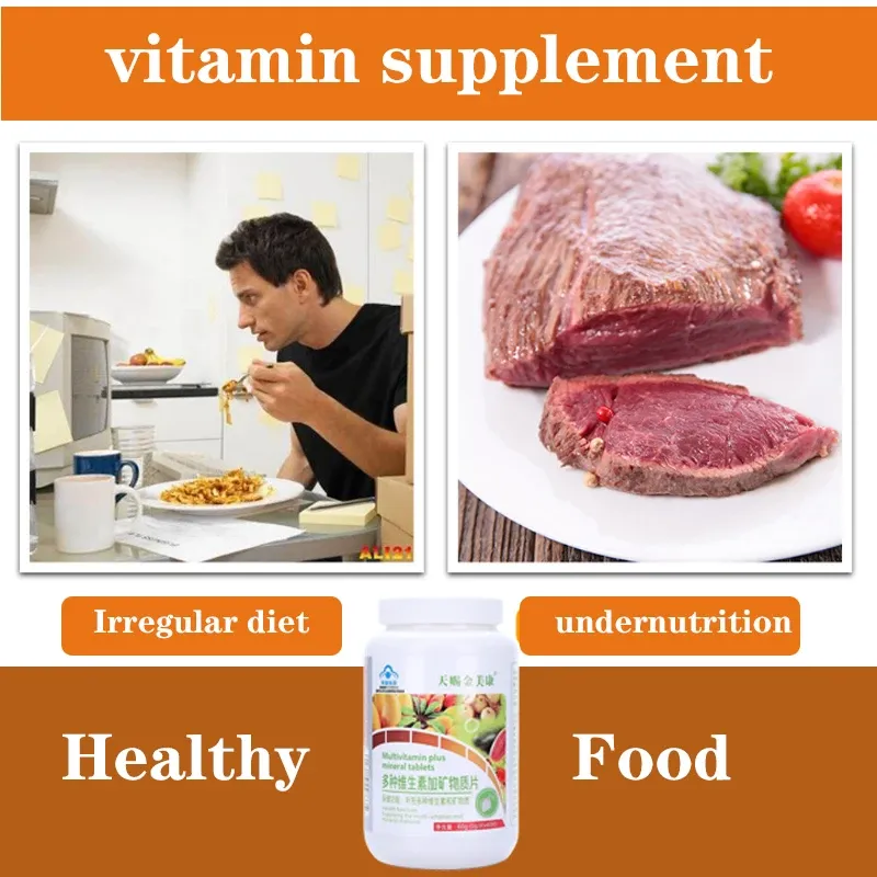 Advanced Multivitamin & Mineral Tablets for Men & Women - Supports Anemia, Skin Repair, Liver Health, Energy - D3, Zinc, Calcium, Iron - Daily Health Supplement showcase 4
