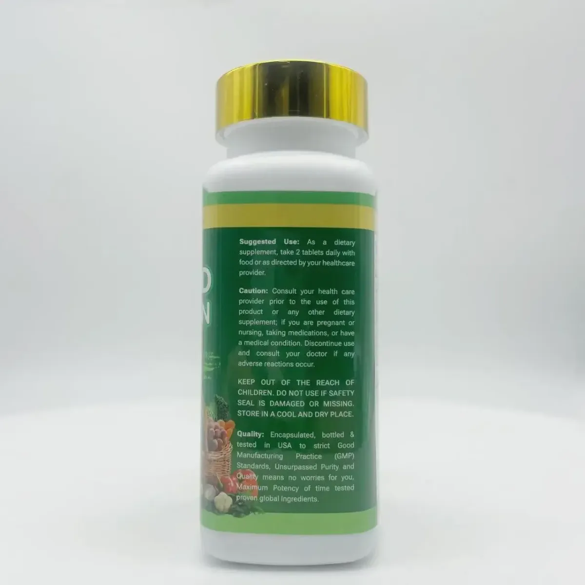 Whole Food Multivitamin Tablets with Calcium Absorption Support for Balanced Nutrition and Overall Health - Daily Wellness Supplement showcase 2