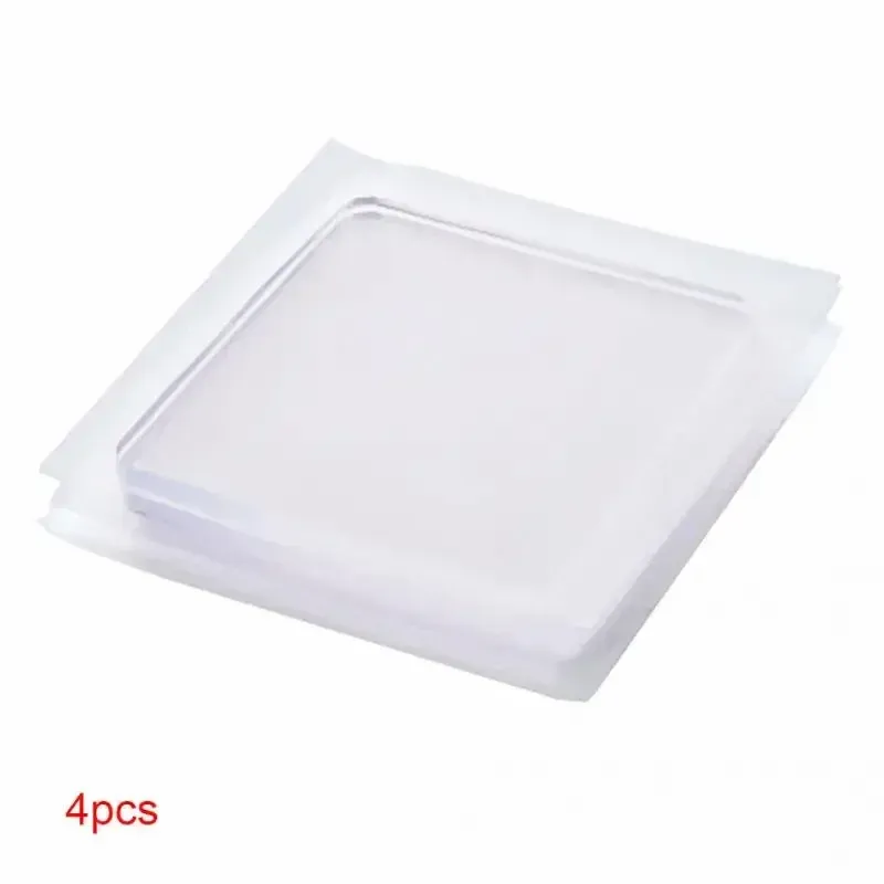 4pcs Anti-Vibration Silicone Non-Slip Mats for Washing Machines & Home Appliances - Shockproof, Transparent, Reusable, Cut-to-Size thumbnail 6